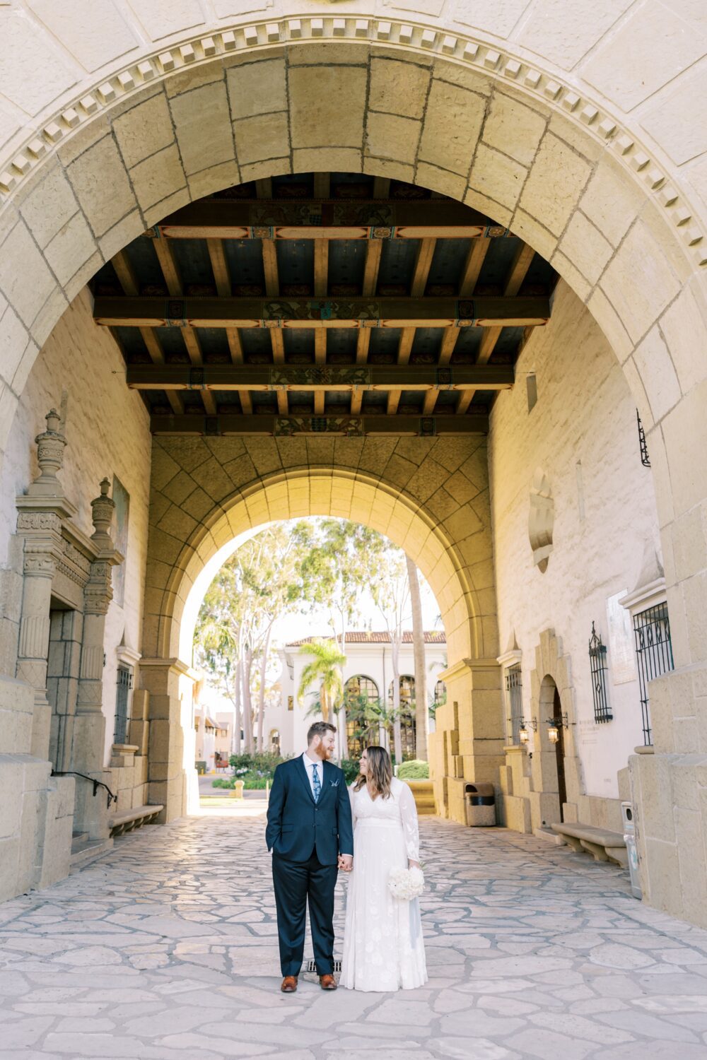Santa Barbara Courthouse Wedding 0566 Elyana Photography Los