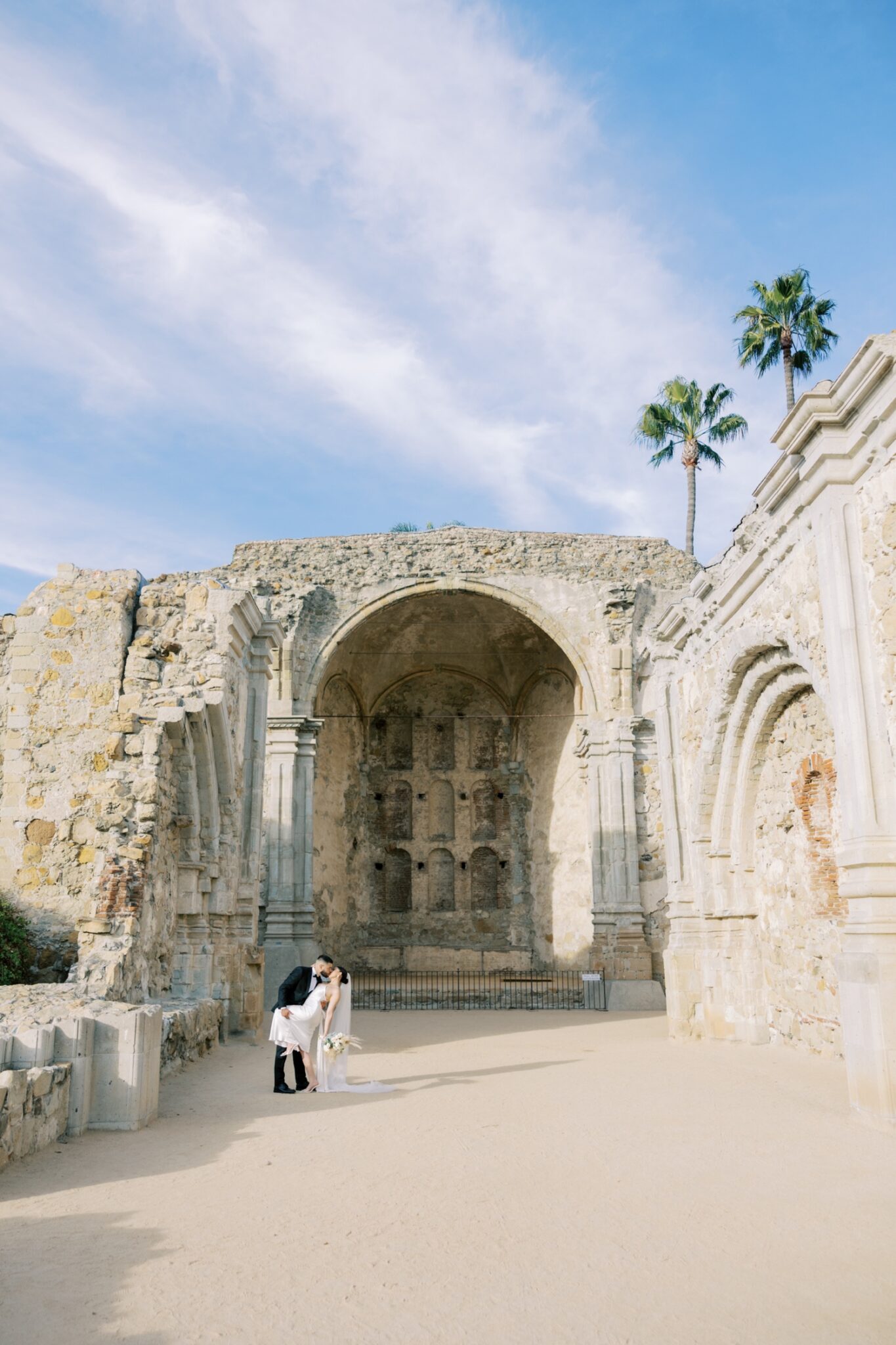 mission san juan capistrano wedding