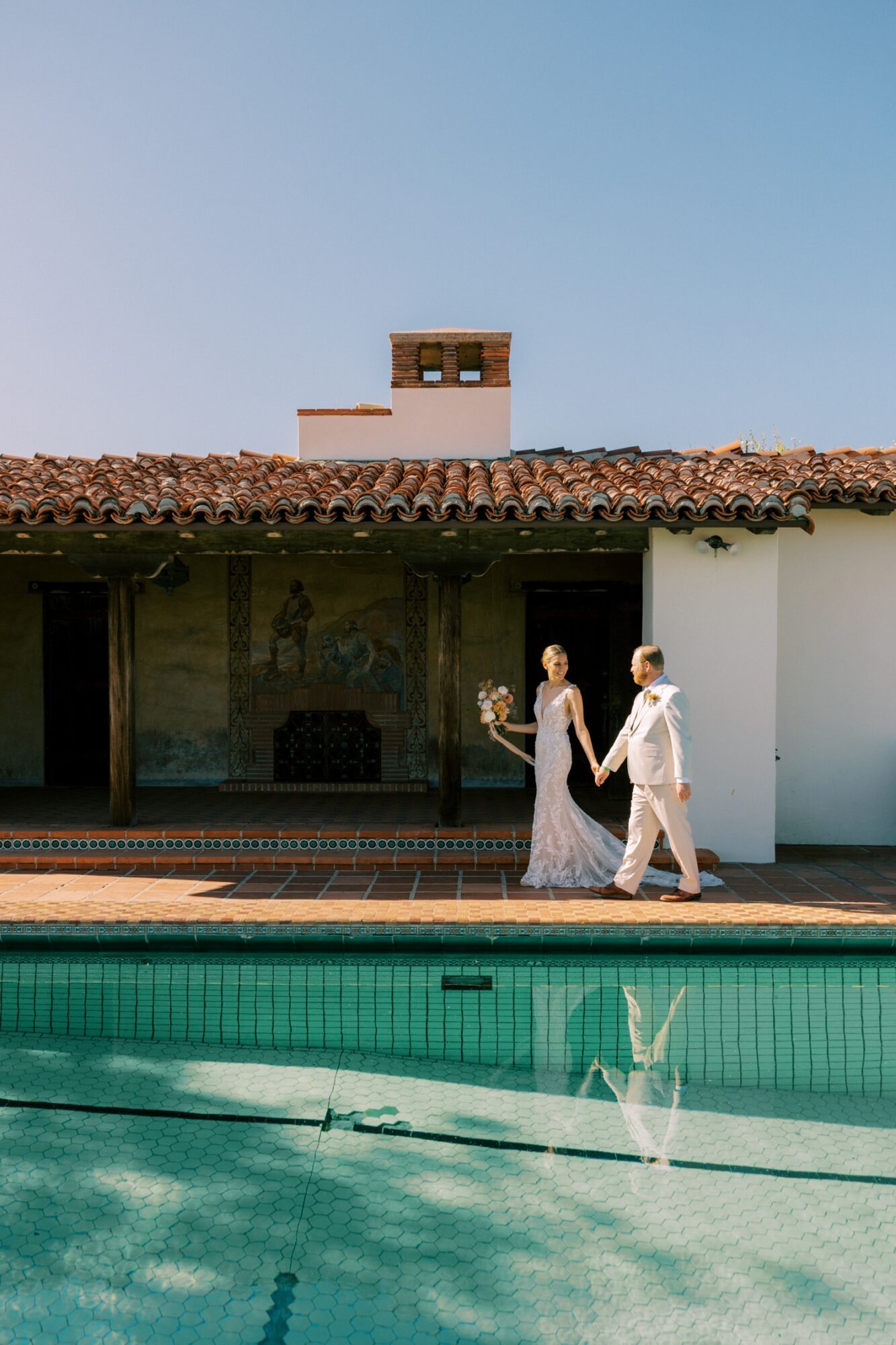 Adamson House Couple Portraits