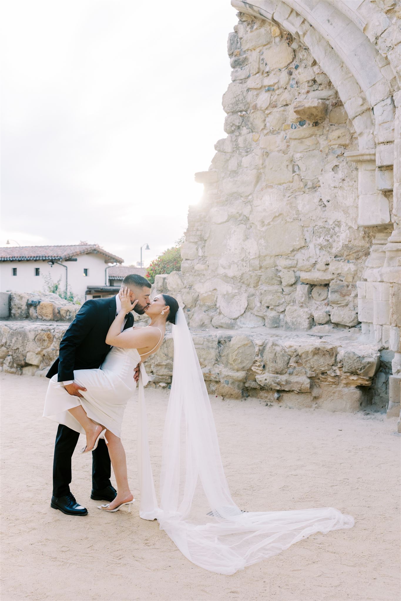 San Juan Capistrano Mission Wedding Photos