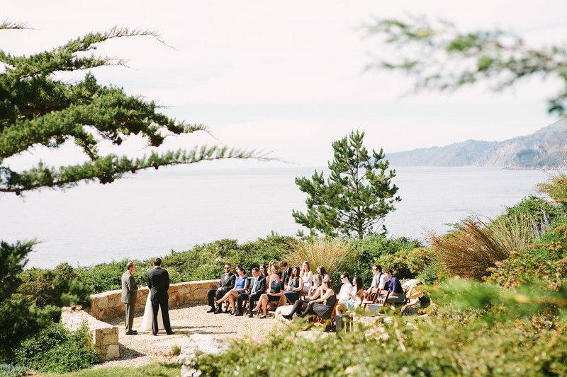 Wind and Sea Wedding at the Big Sur 