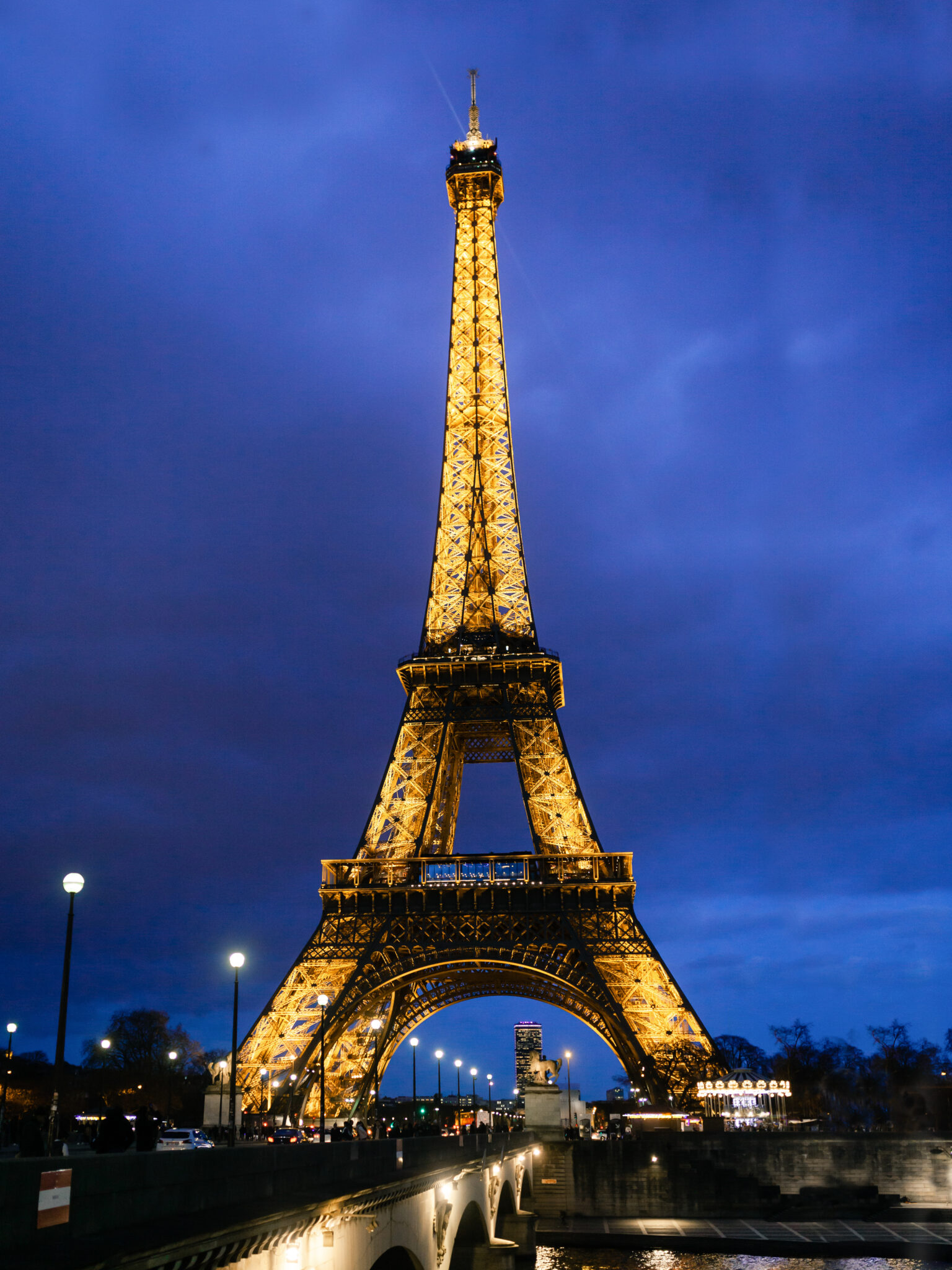 Eiffel Tower at Night