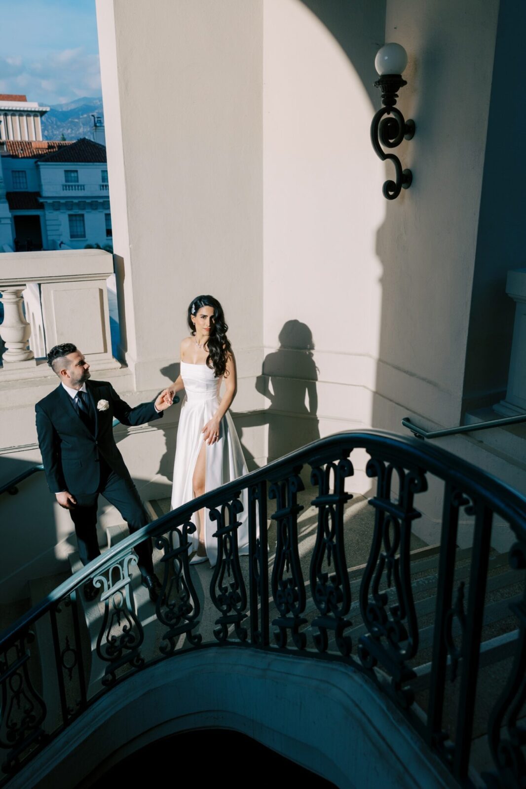 Pasadena City Hall Intimate Wedding