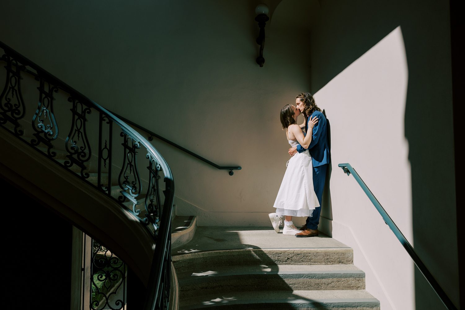 Pasadena City Hall Intimate Wedding