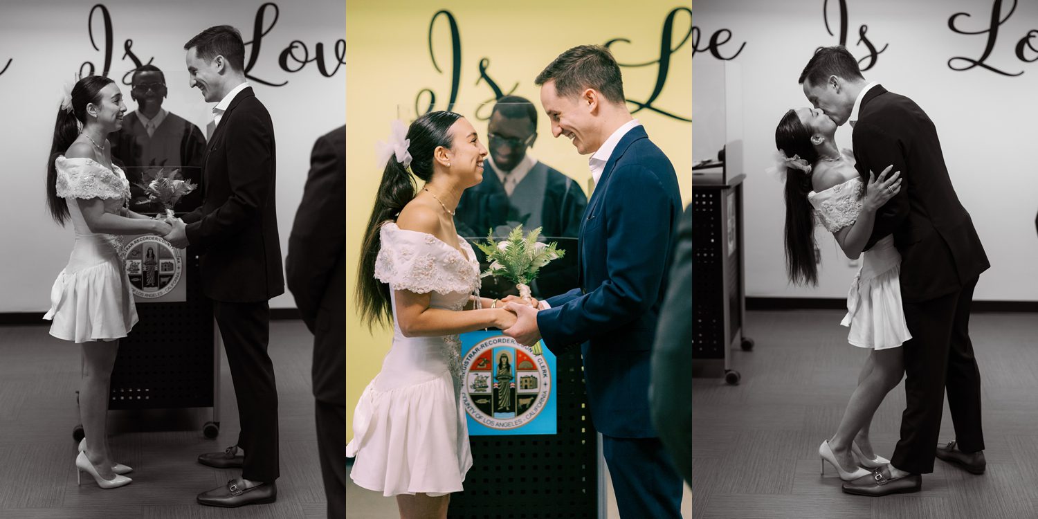 Ceremony at Beverly Hills Courthouse