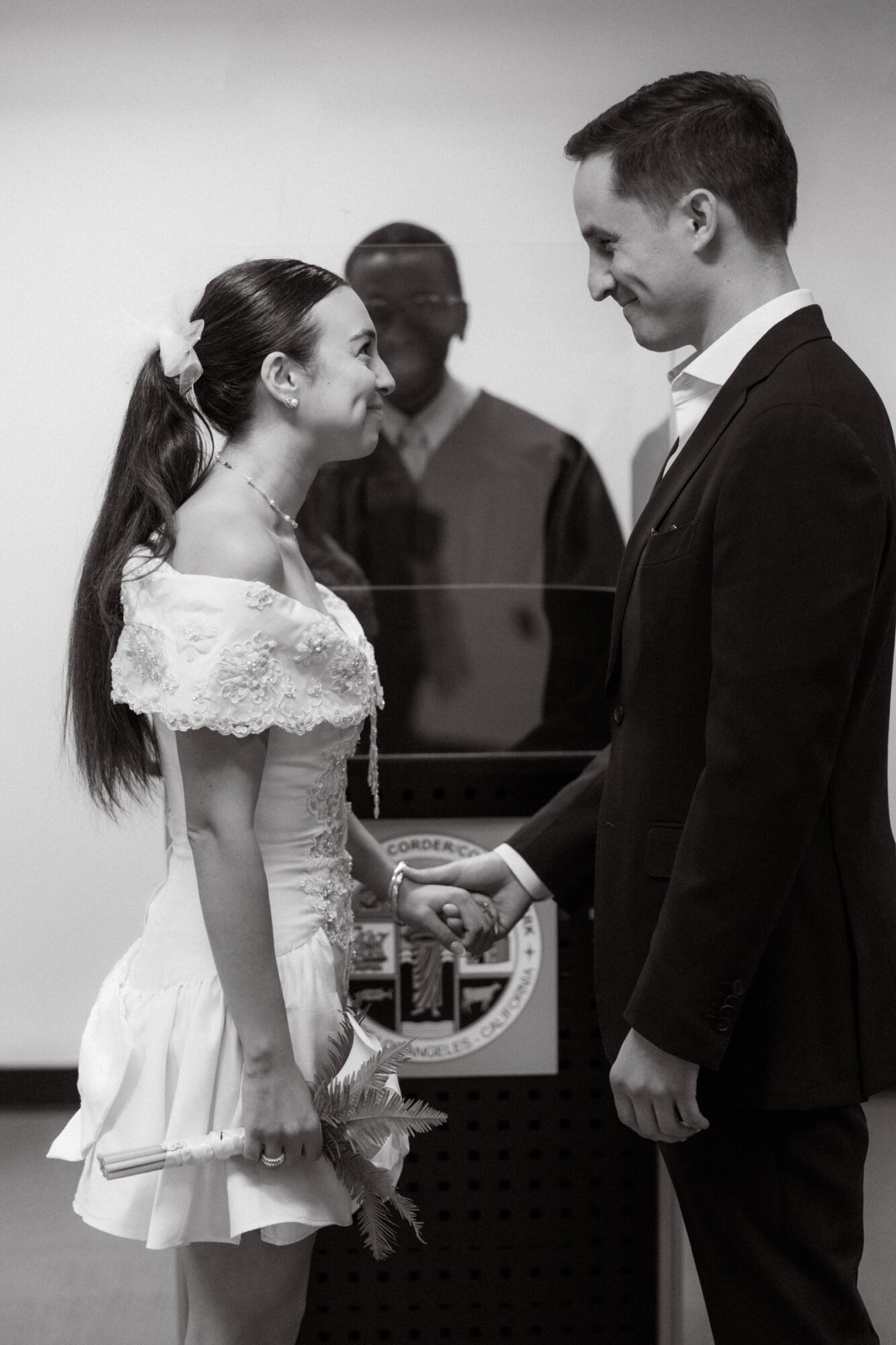 Beverly Hills Courthouse Wedding Ceremony