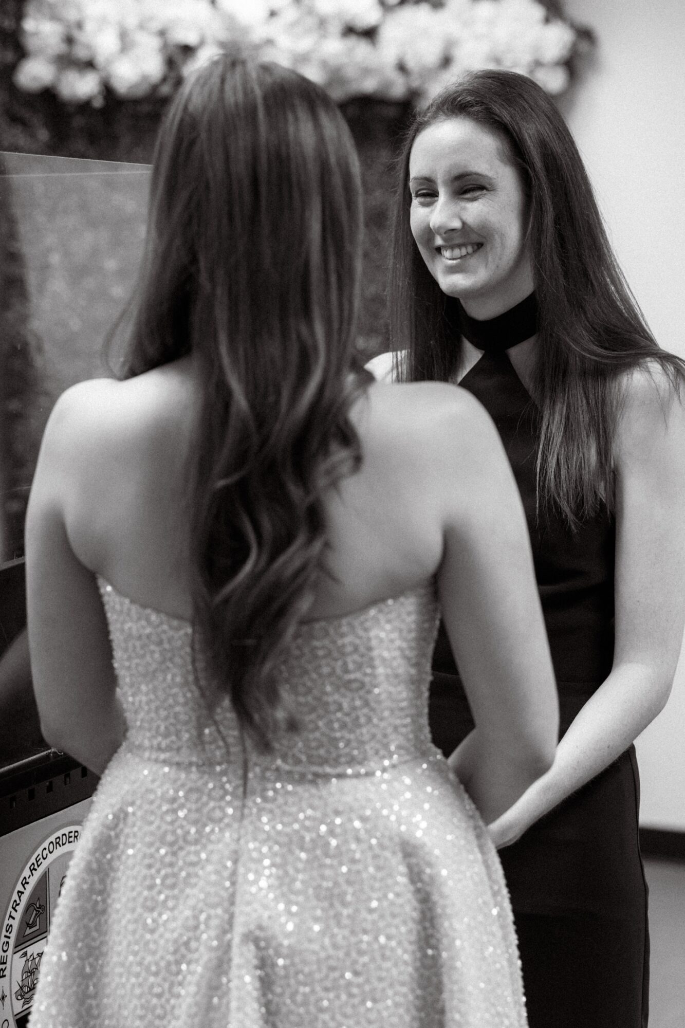 Beverly Hills Courthouse Wedding Ceremony Photos