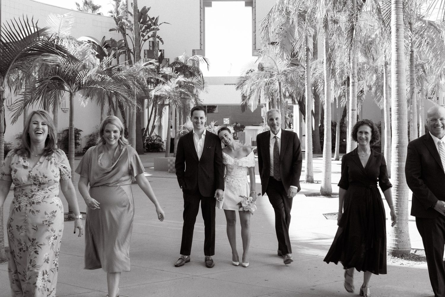 Beverly Hills Courthouse Wedding Family Portraits