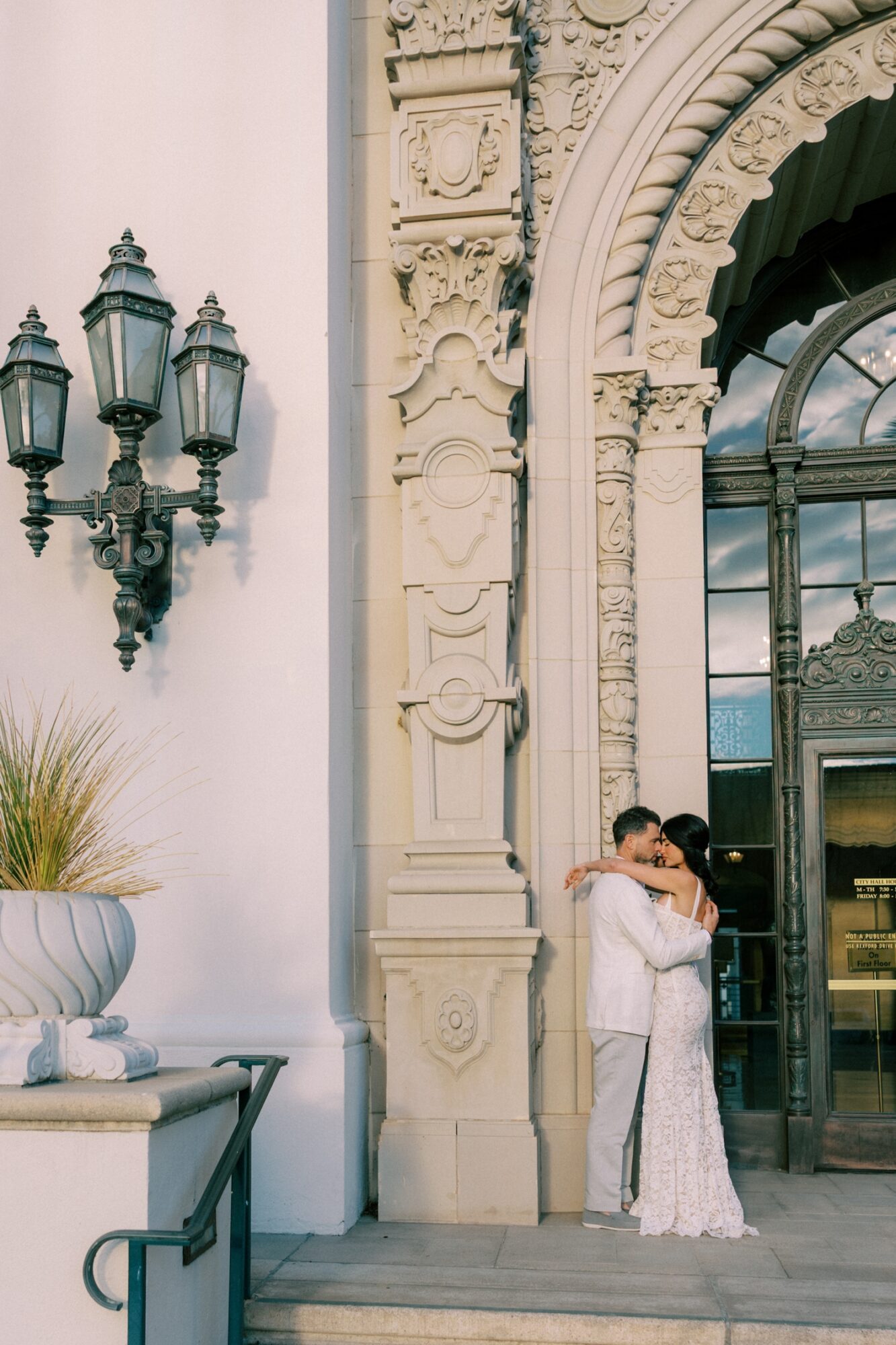 Beverly Hills Courthouse wedding