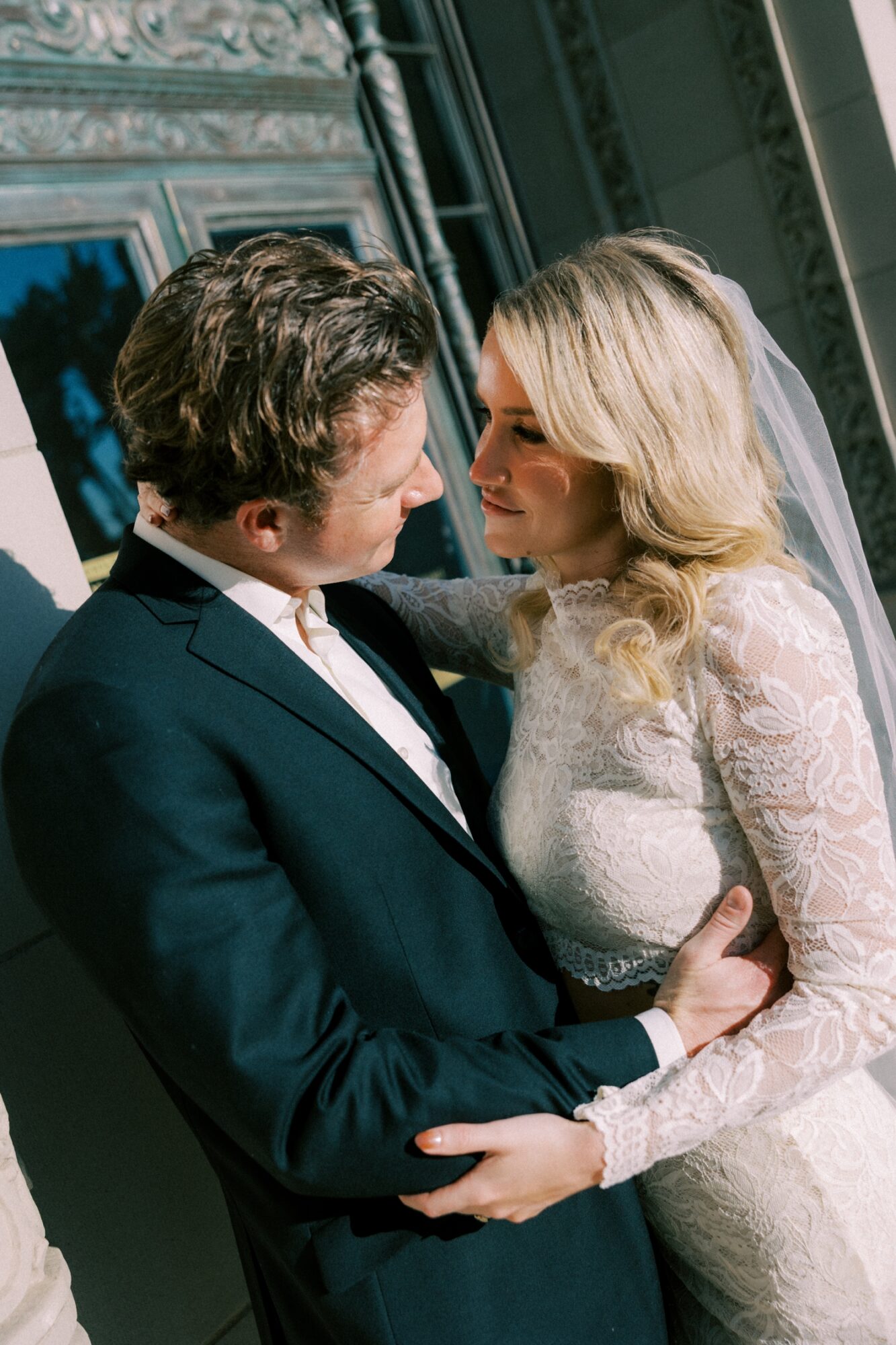 Beverly Hills City Hall Wedding Portraits