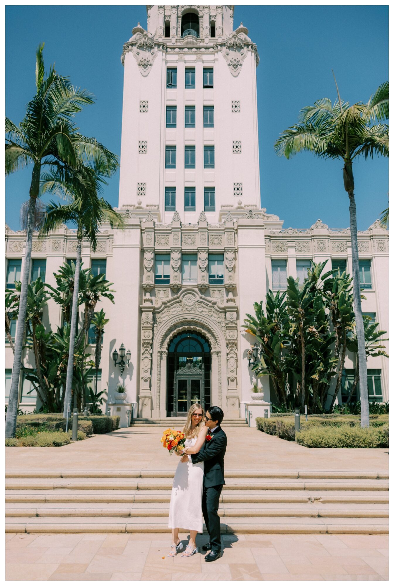 Beverly Hills Courthouse Wedding